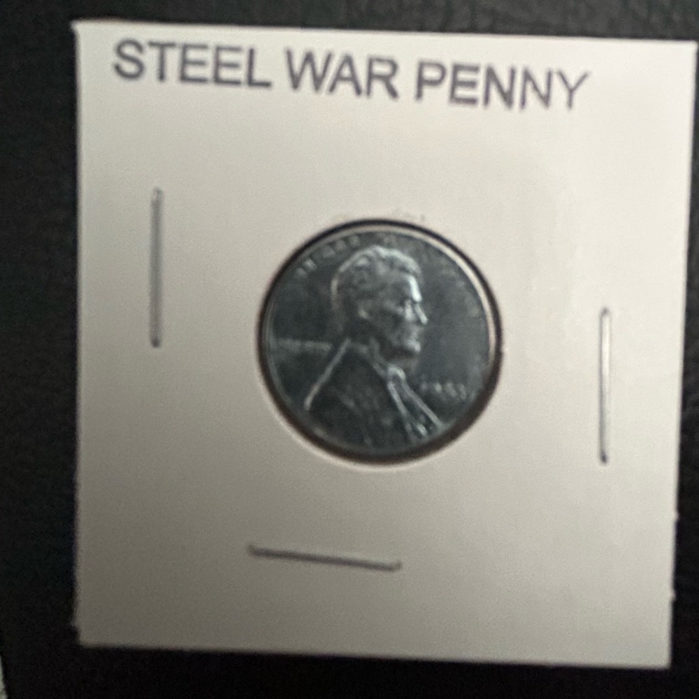 Steel War Penny Coin